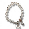 Clear Prism Daisy Bracelet